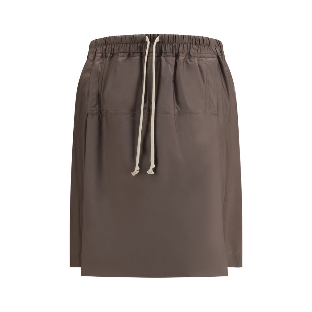 Moncler x Rick Owens Brown Polyester Bermuda Shorts | Regal Royce