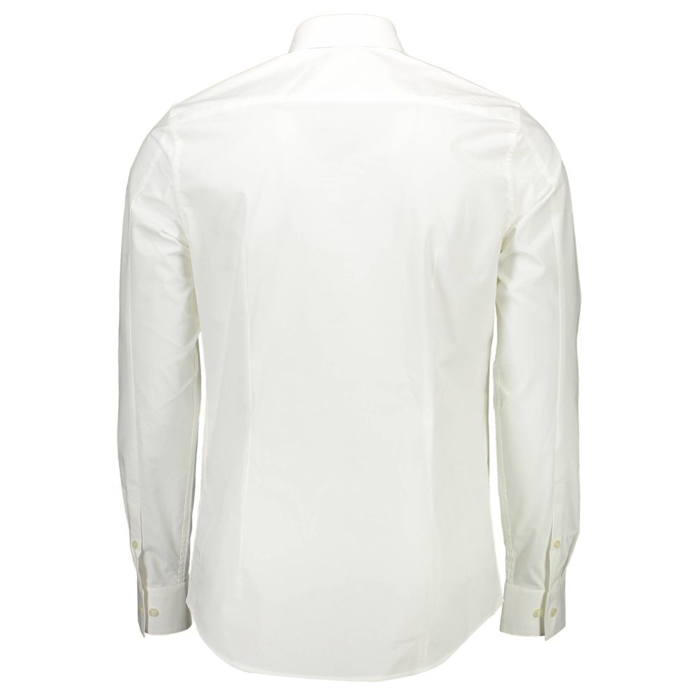 Calvin Klein Bianco Cotton Men Shirt | Regal Royce