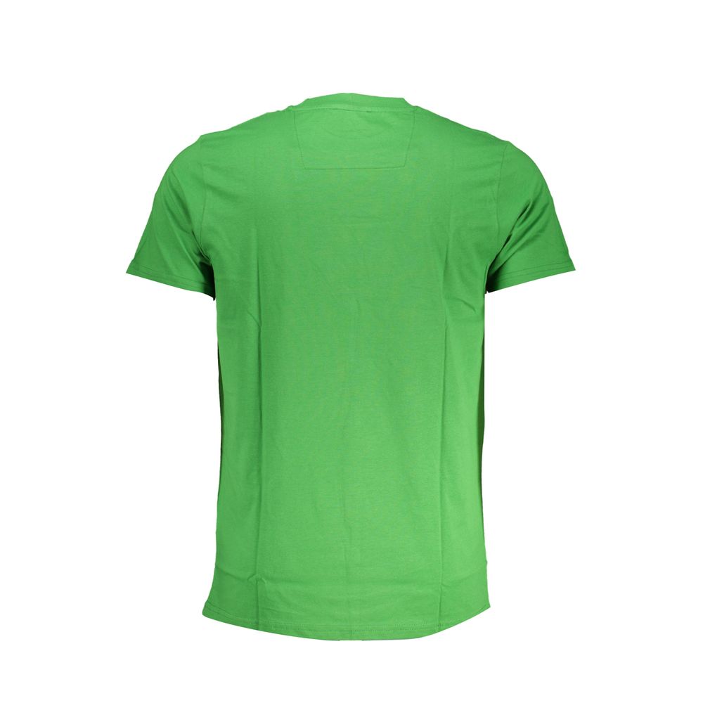 Cavalli Class Verde Cotton Men T-Shirt | Regal Royce