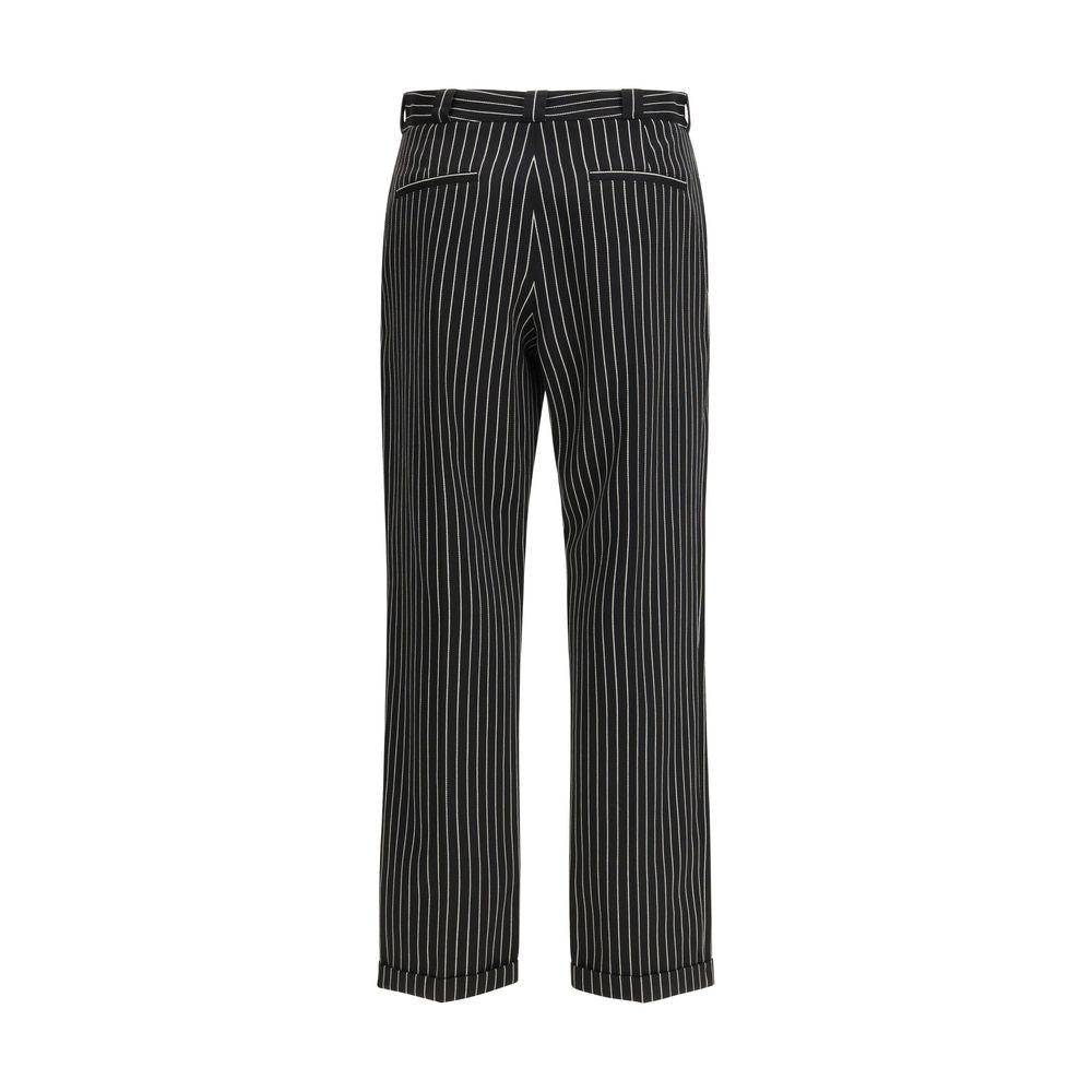 Tom Ford Black Wool Casual Pants | Regal Royce