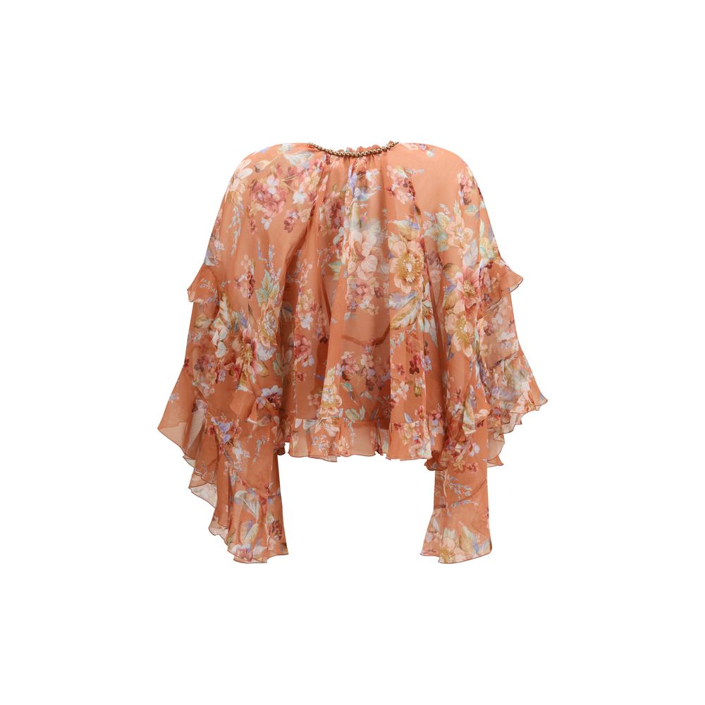 Zimmermann Multicolor Cotton Blouse | Regal Royce