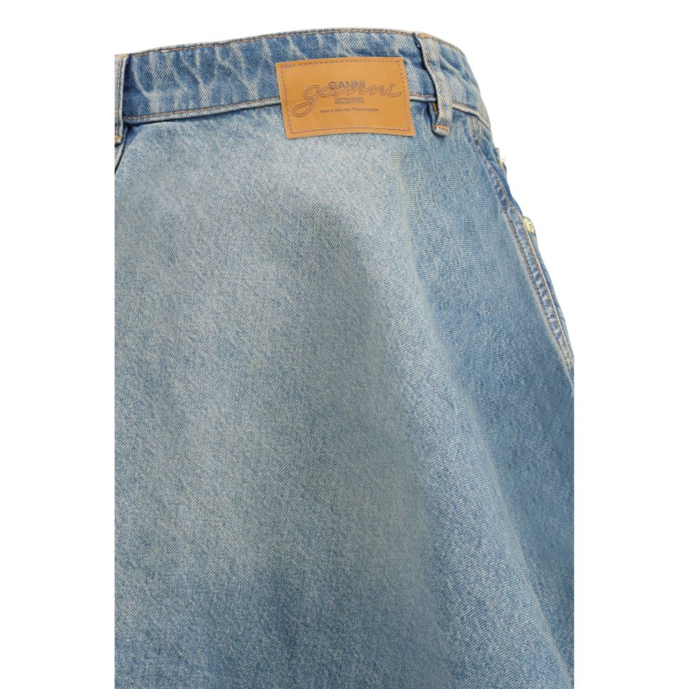 Ganni Blue Denim Skirt | Regal Royce