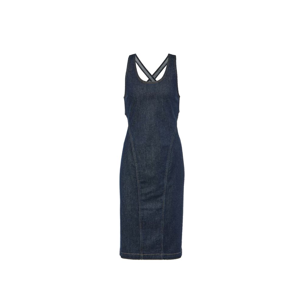 Alaïa Blue Cotton Casual Dress | Regal Royce