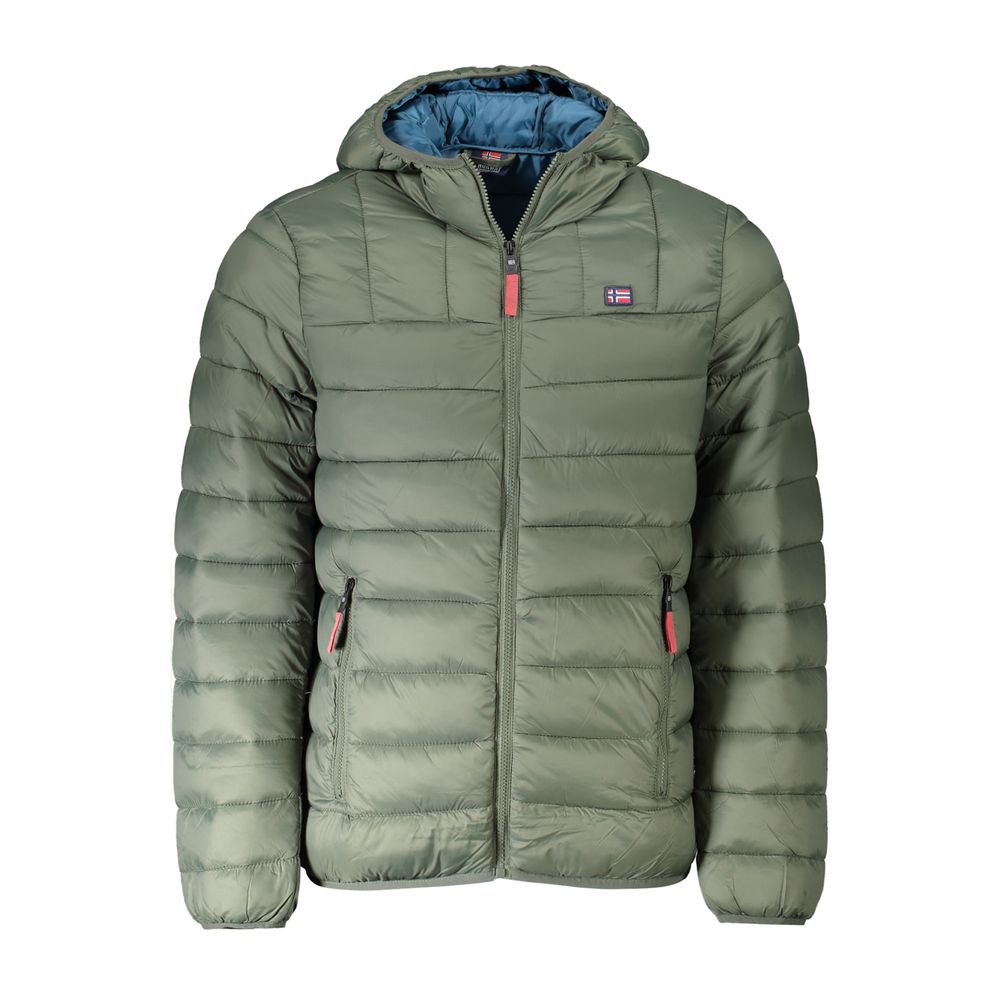 Norway 1963 Green Polyamide Men Jacket | Regal Royce