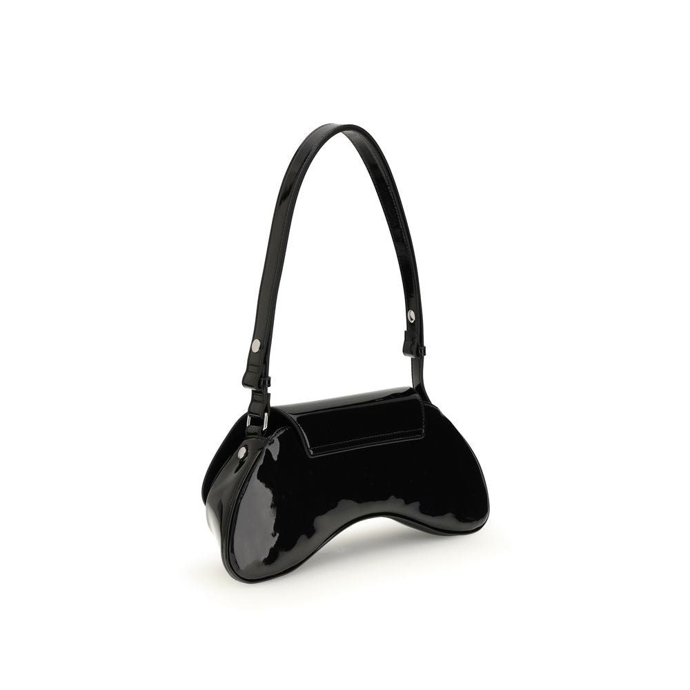 Diesel Black Polyethylene Shoulder Bag | Regal Royce