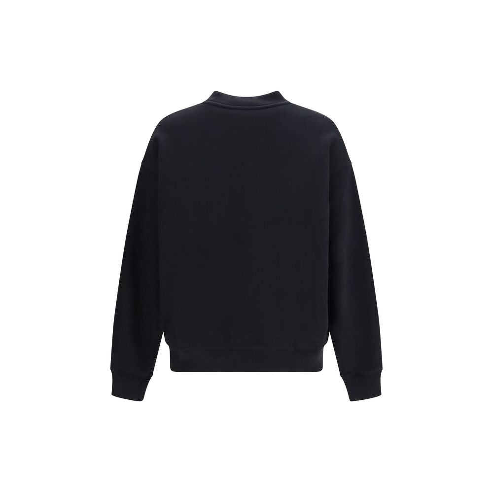 Off-White Black Cotton Sweatshirt | Regal Royce