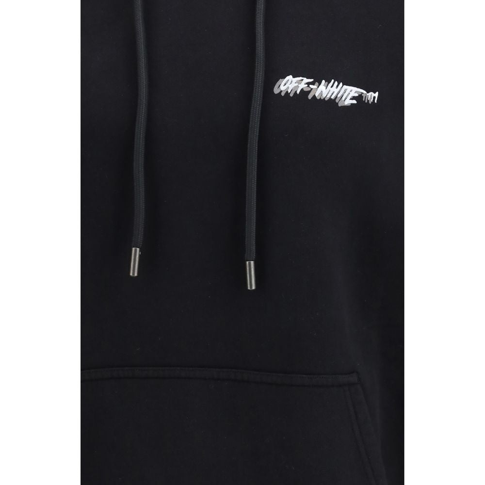 Off-White Black Cotton Sweatshirt | Regal Royce