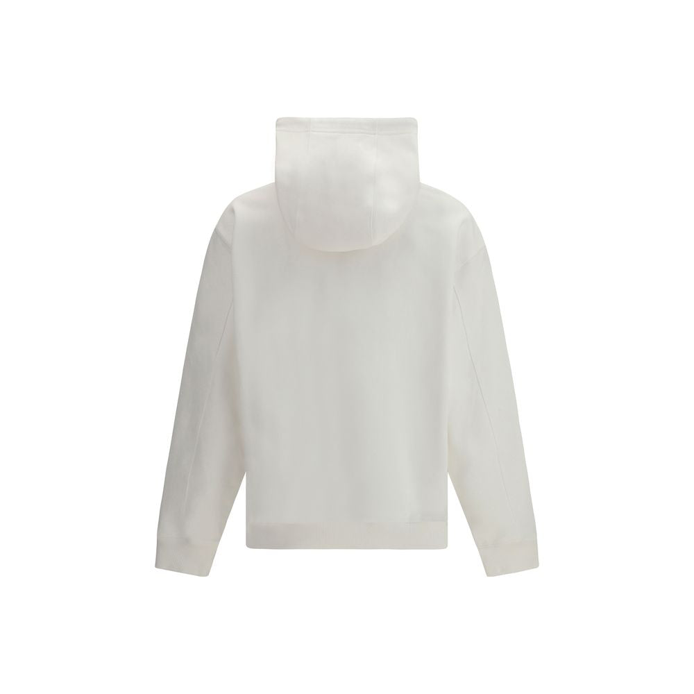 Casablanca White Cotton Sweatshirt | Regal Royce