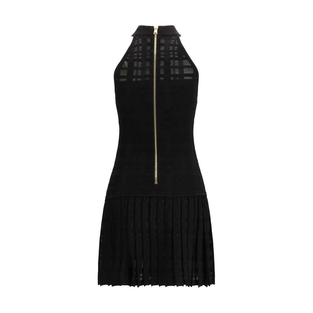 Balmain Black Viscose Cocktail Dress | Regal Royce