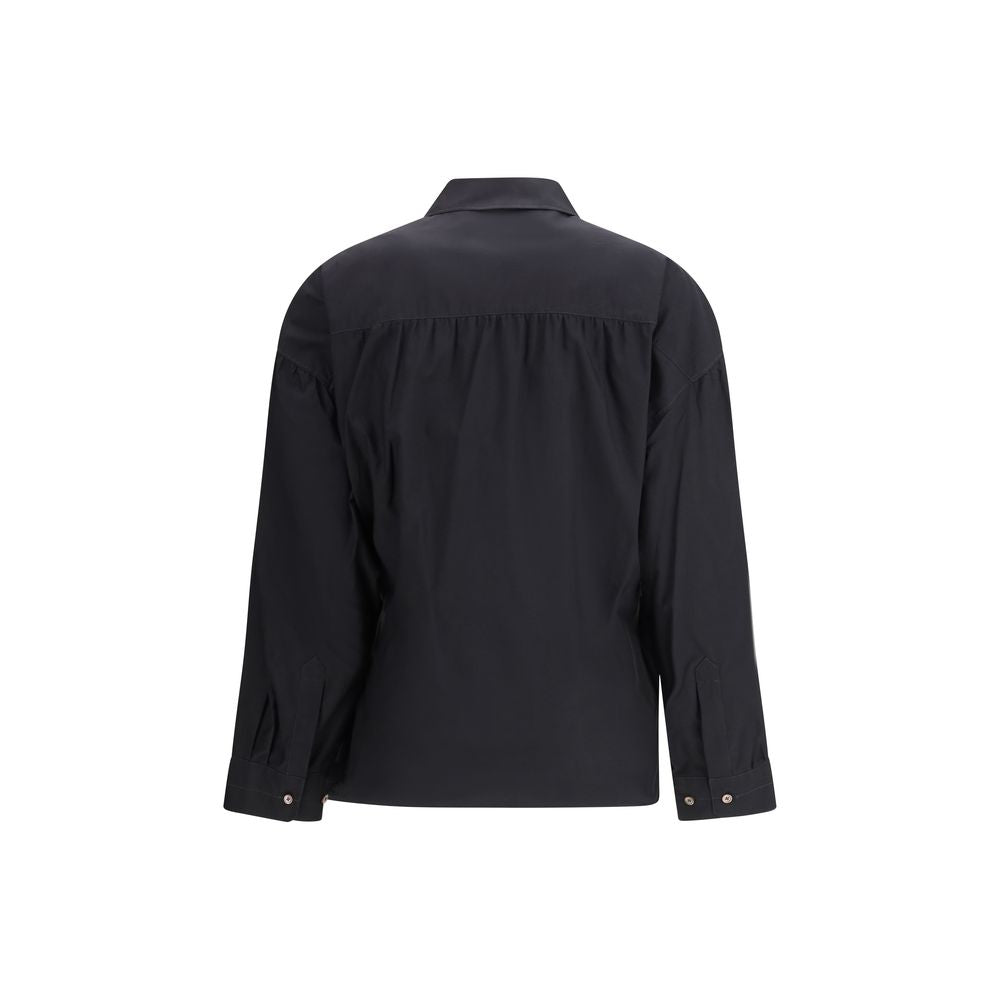 Lemaire Black Cotton Dress Shirt | Regal Royce