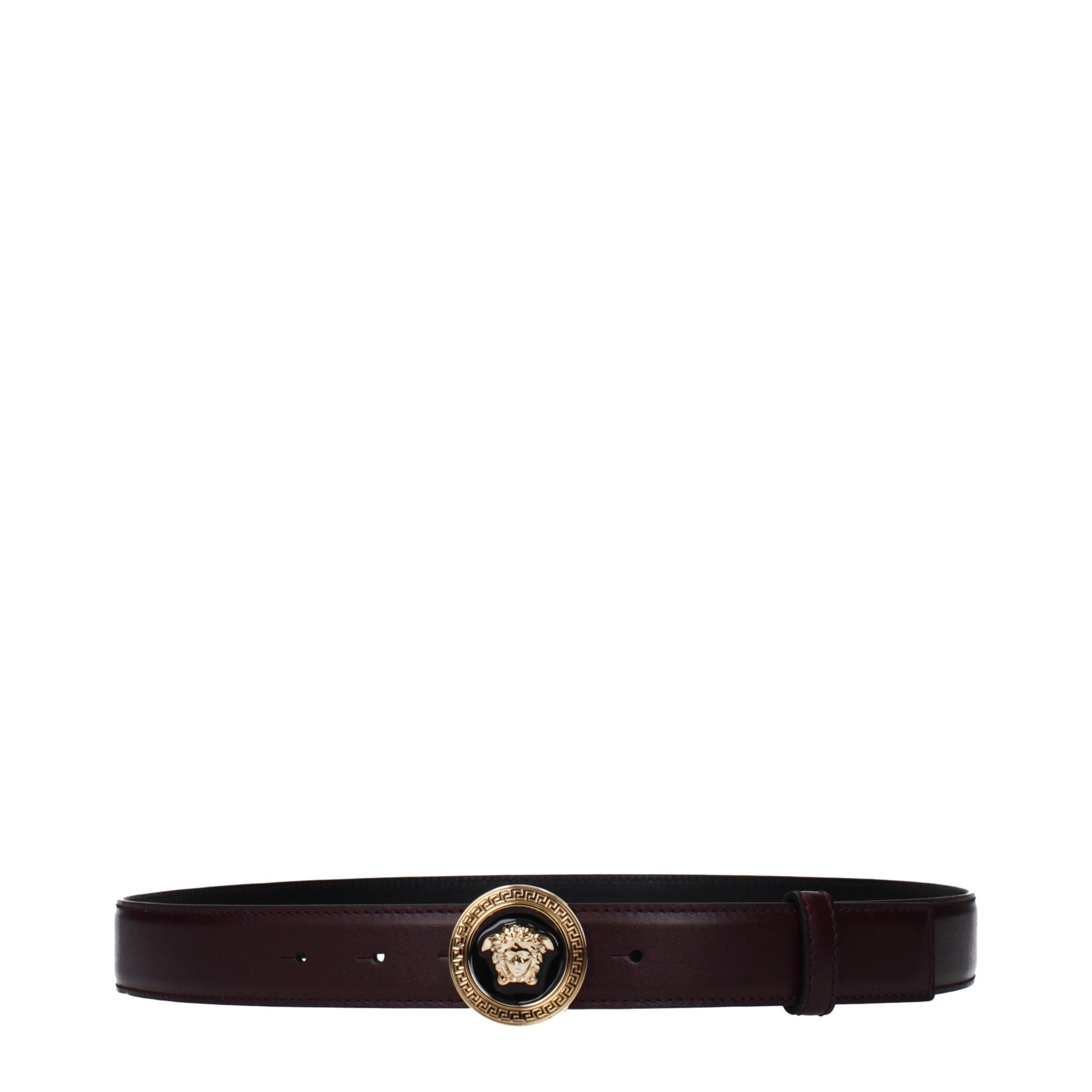 Versace Purple Leather Regular Belt | Regal Royce