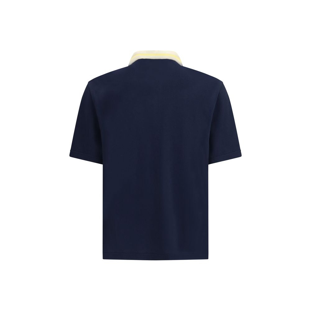 Marni Blue Cotton Polo Shirt | Regal Royce