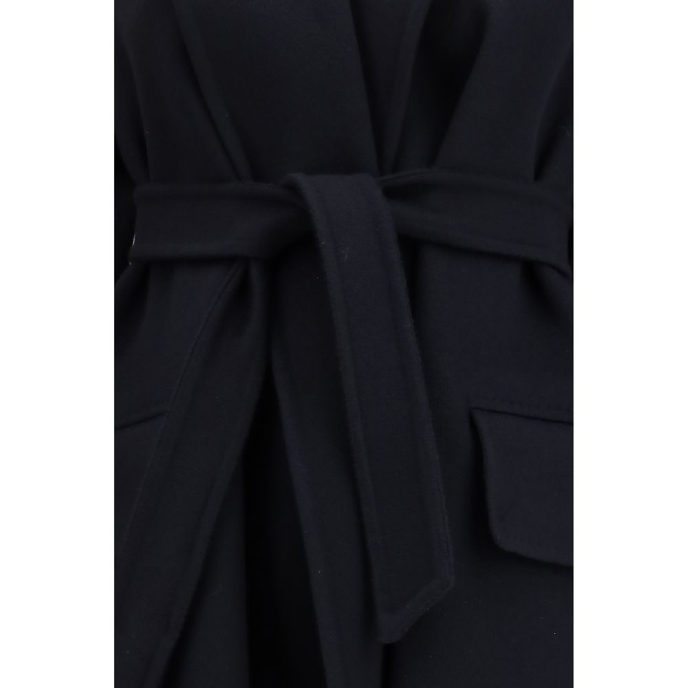 Max Mara Black Cashmere Coat | Regal Royce