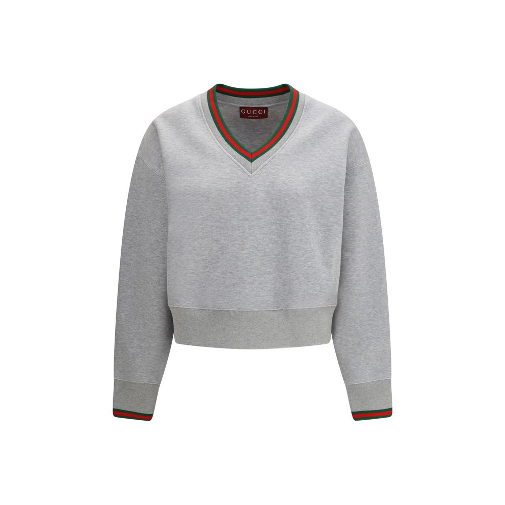 Gucci Gray Cotton Sweatshirt | Regal Royce