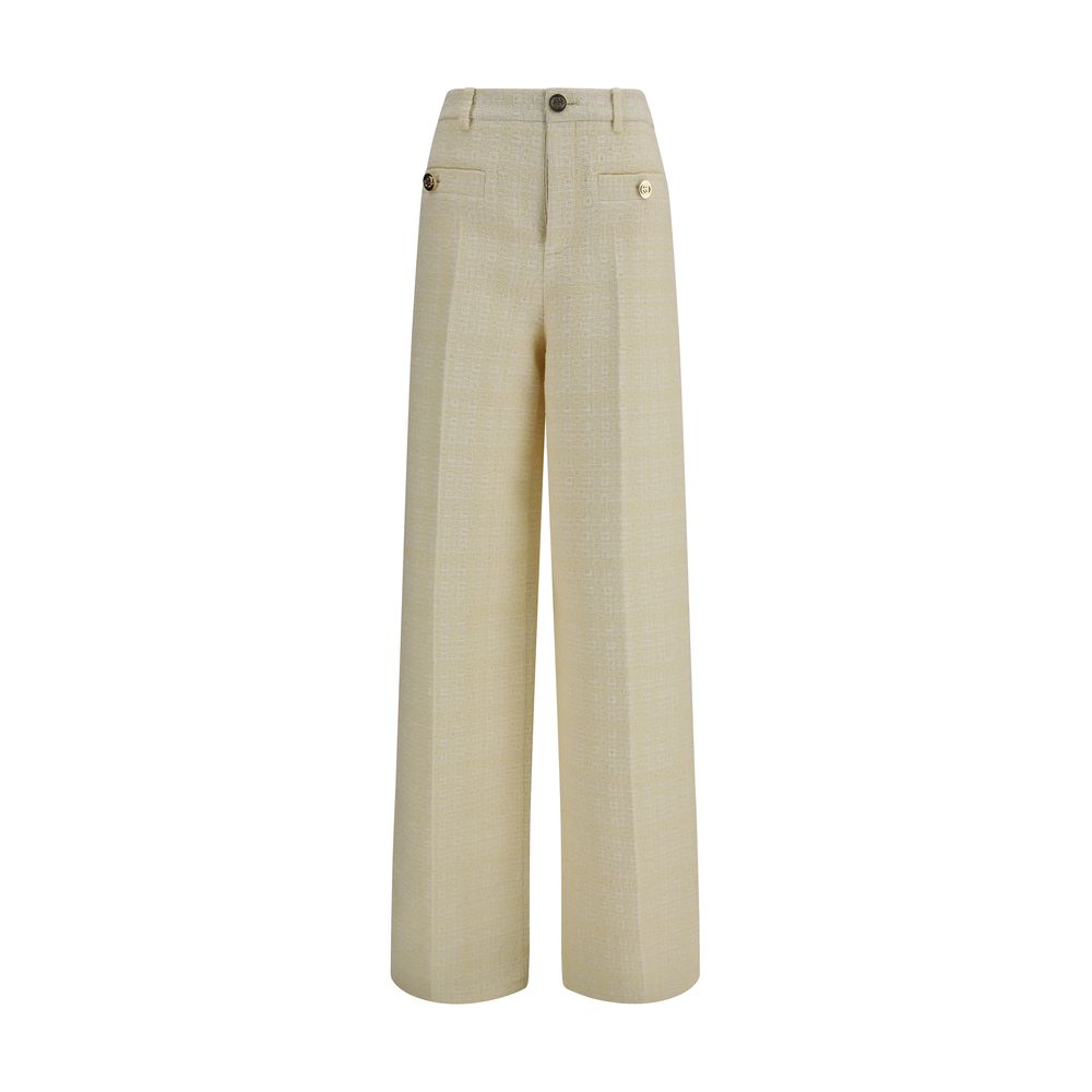 Gucci Beige Cotton Casual Pants | Regal Royce