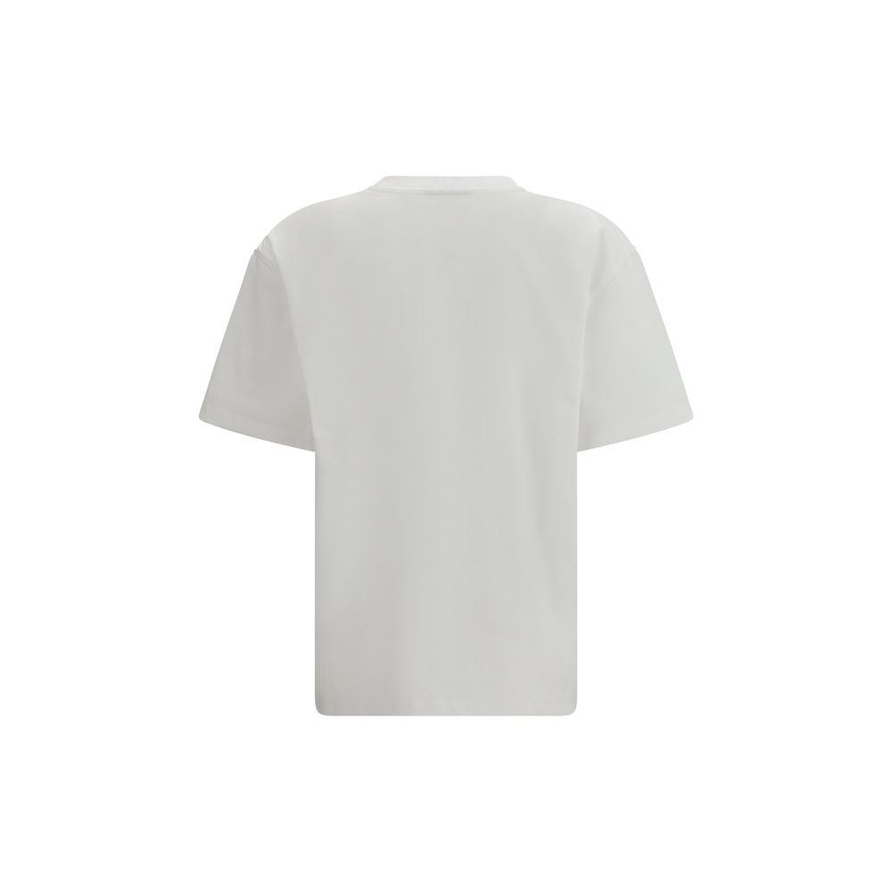 Ganni White Cotton T-Shirt | Regal Royce