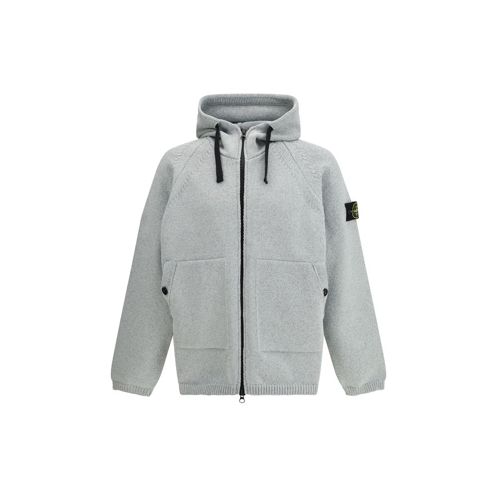 Stone Island Gray Polyester Sweatshirt | Regal Royce