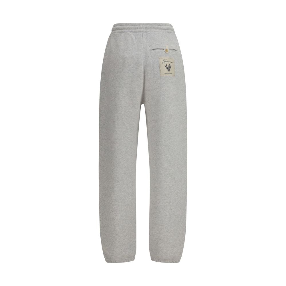 Jacquemus Gray Cotton Casual Pants | Regal Royce