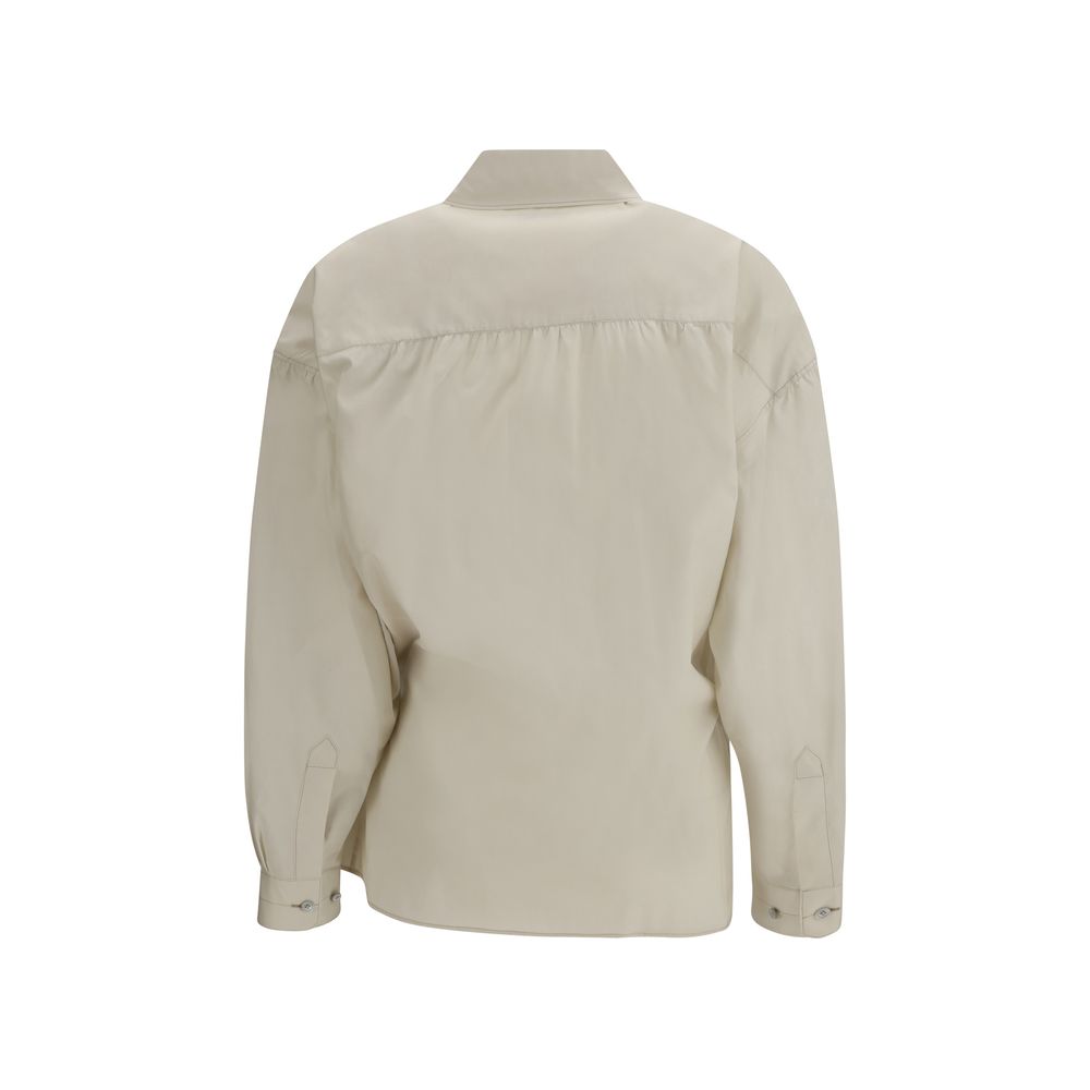 Lemaire Beige Cotton Dress Shirt | Regal Royce