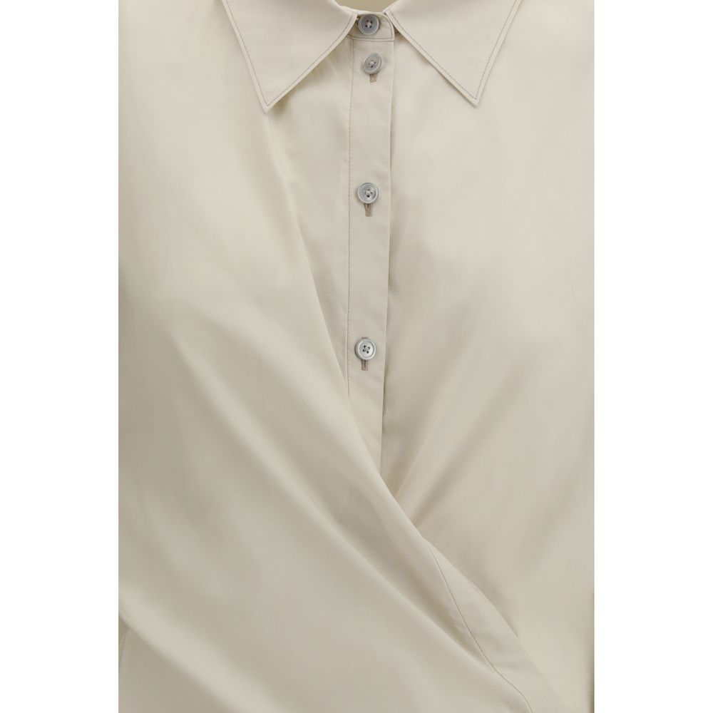 Lemaire Beige Cotton Dress Shirt | Regal Royce