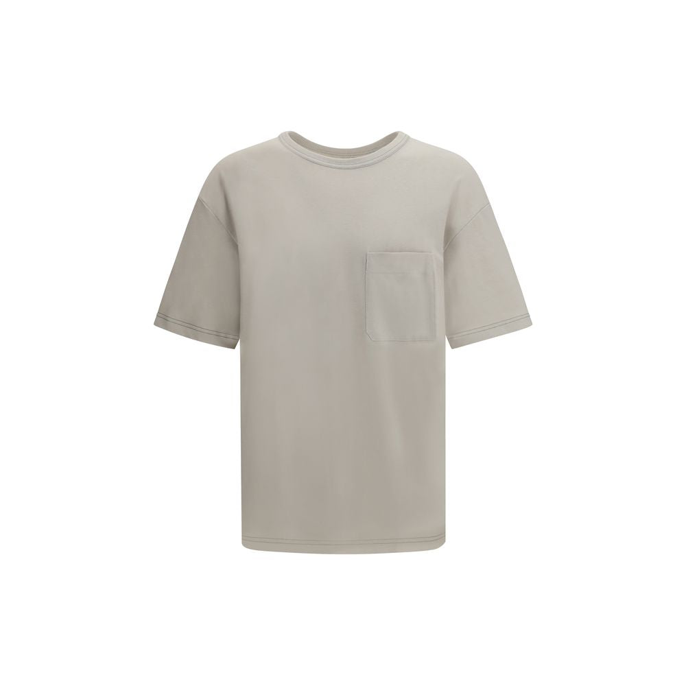 Lemaire Beige Cotton T-Shirt | Regal Royce