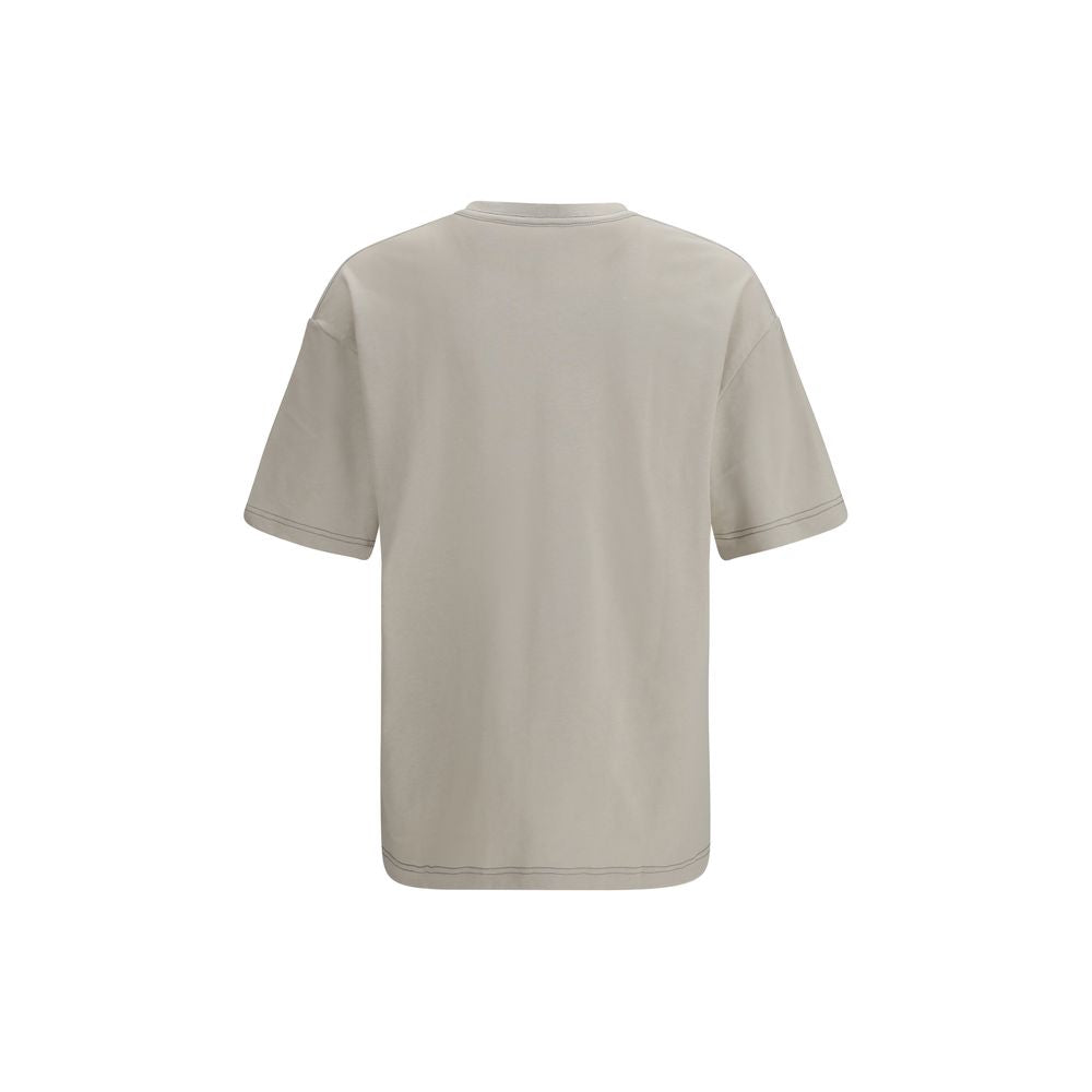 Lemaire Beige Cotton T-Shirt | Regal Royce