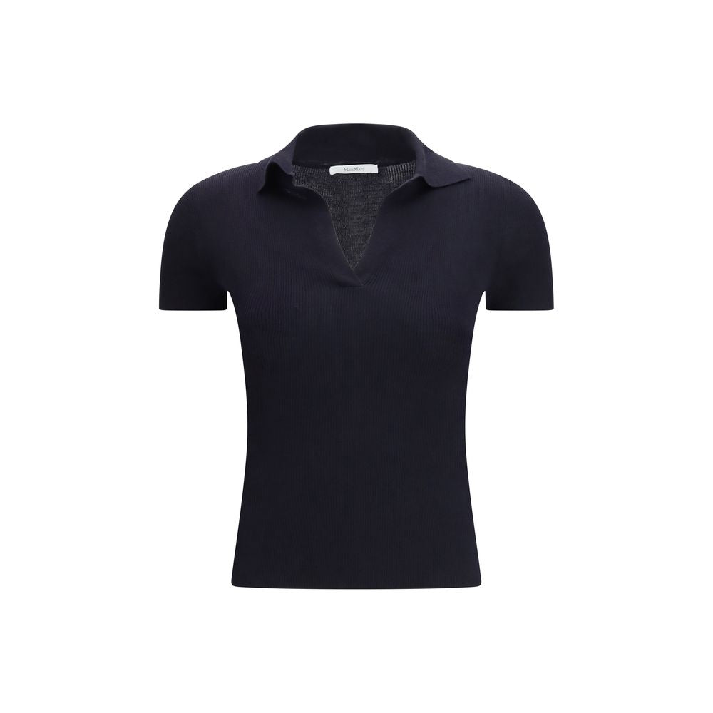 Max Mara Blue Fleece Wool T-Shirt | Regal Royce