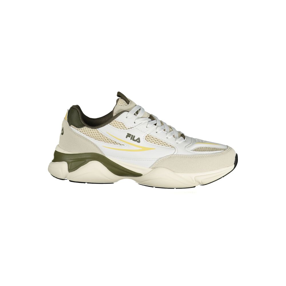 Fila Bianco Polyester Mens Sneaker | Regal Royce