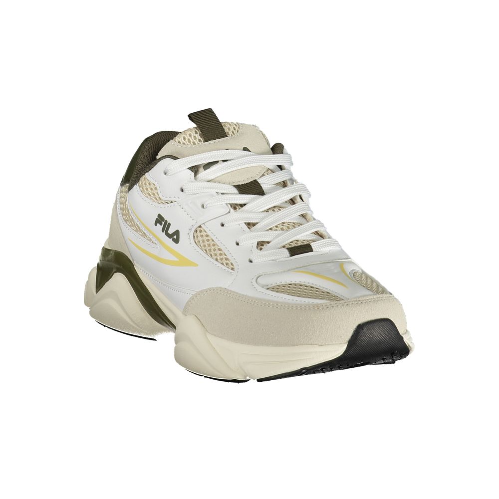Fila Bianco Polyester Mens Sneaker | Regal Royce