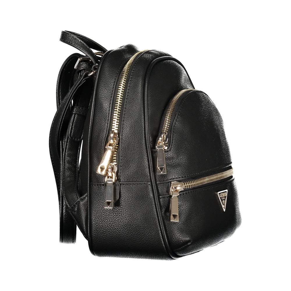 Guess Jeans Nero Poliuretano Women Backpack | Regal Royce