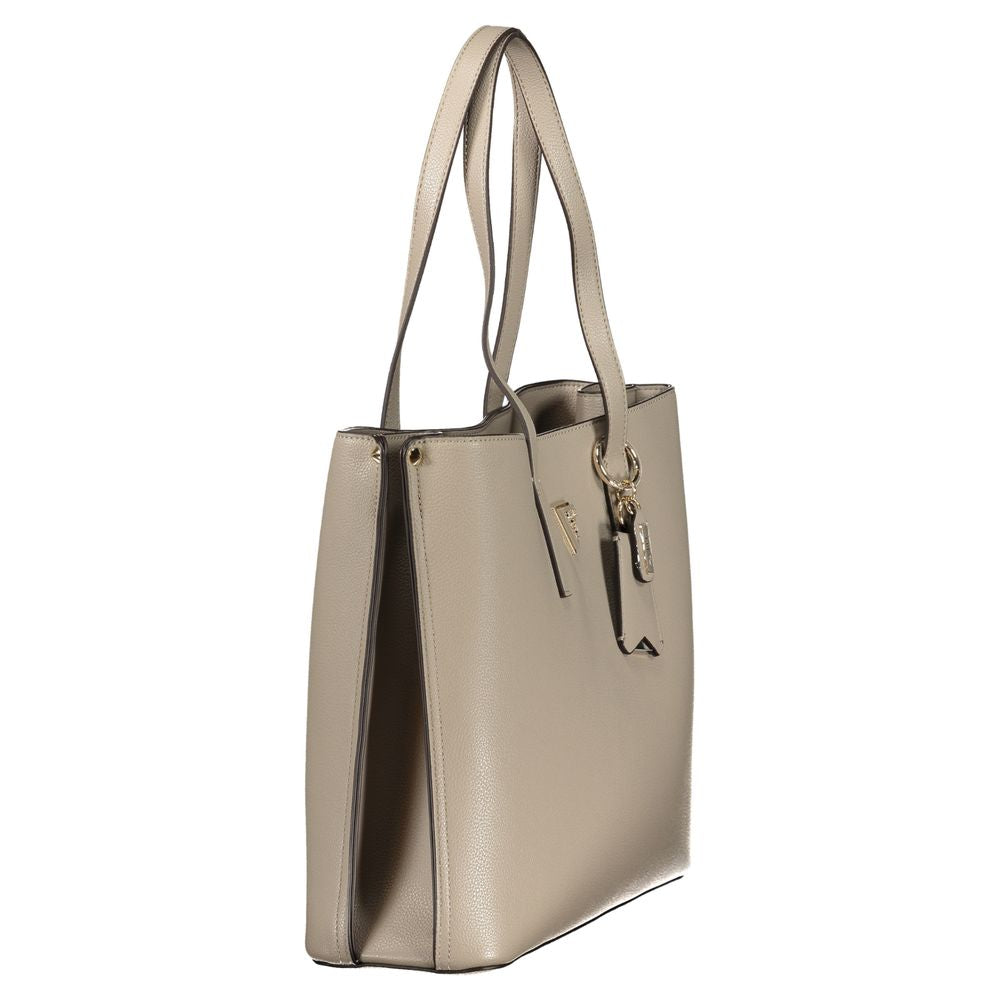 Guess Jeans Grigio Poliuretano Women's Handbag | Regal Royce