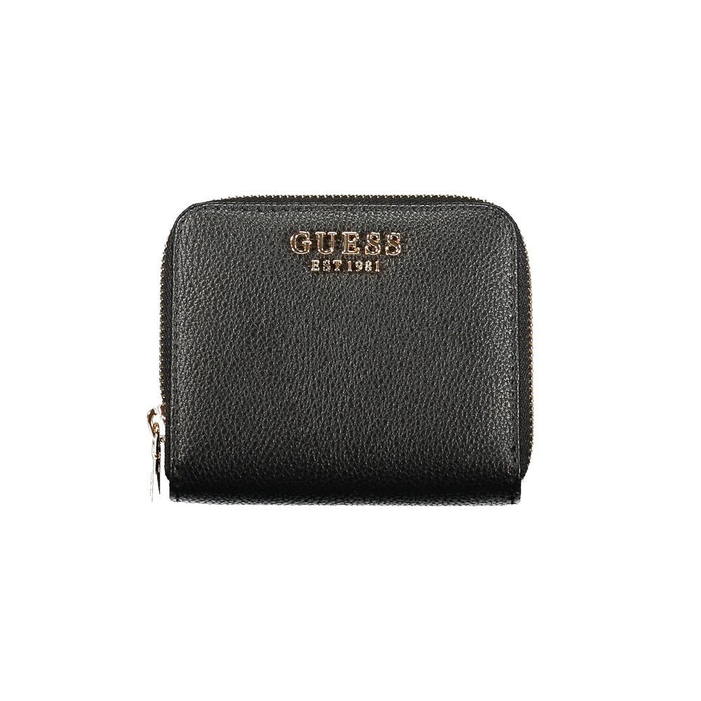 Guess Jeans Nero Poliuretano Women Wallet | Regal Royce
