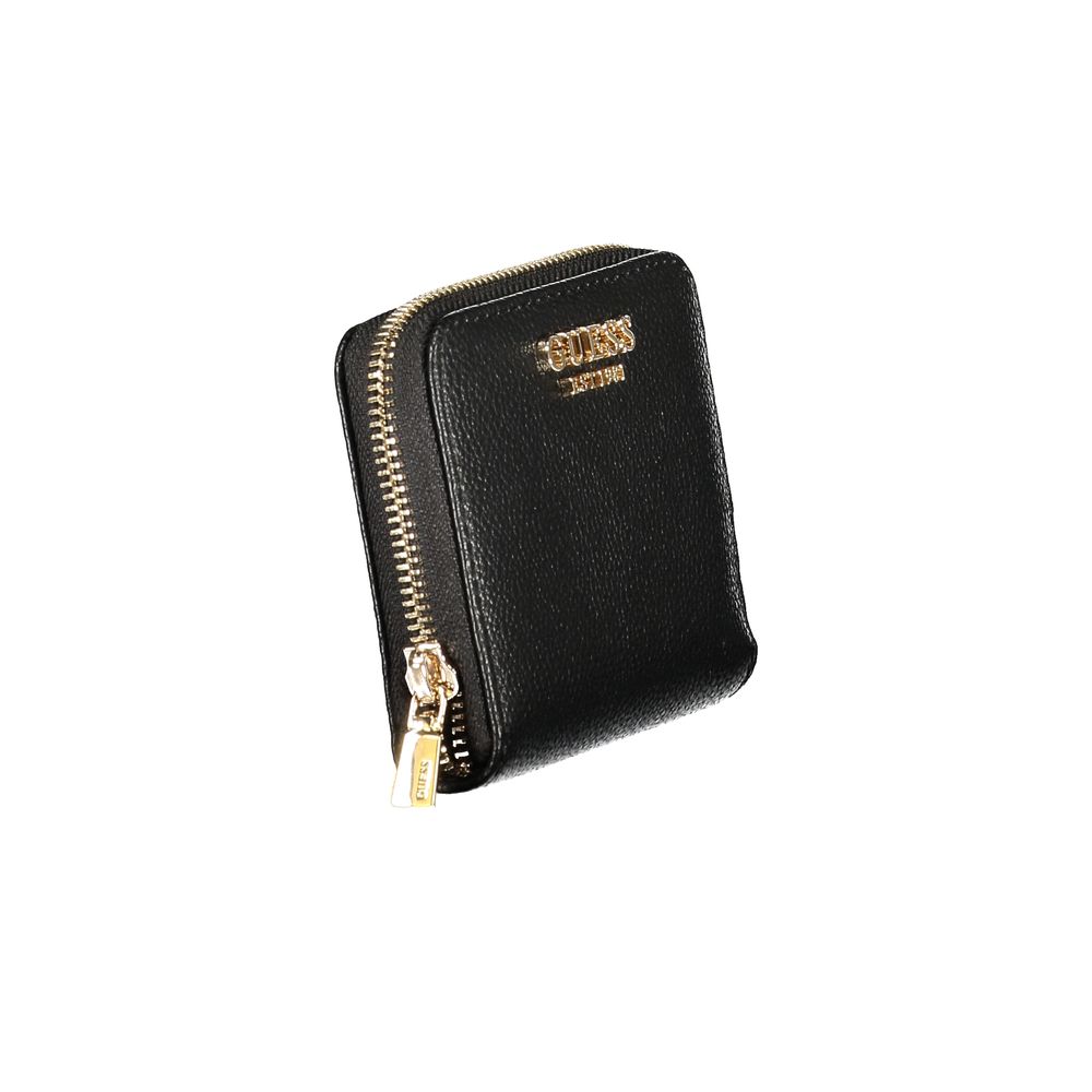 Guess Jeans Nero Poliuretano Women Wallet | Regal Royce