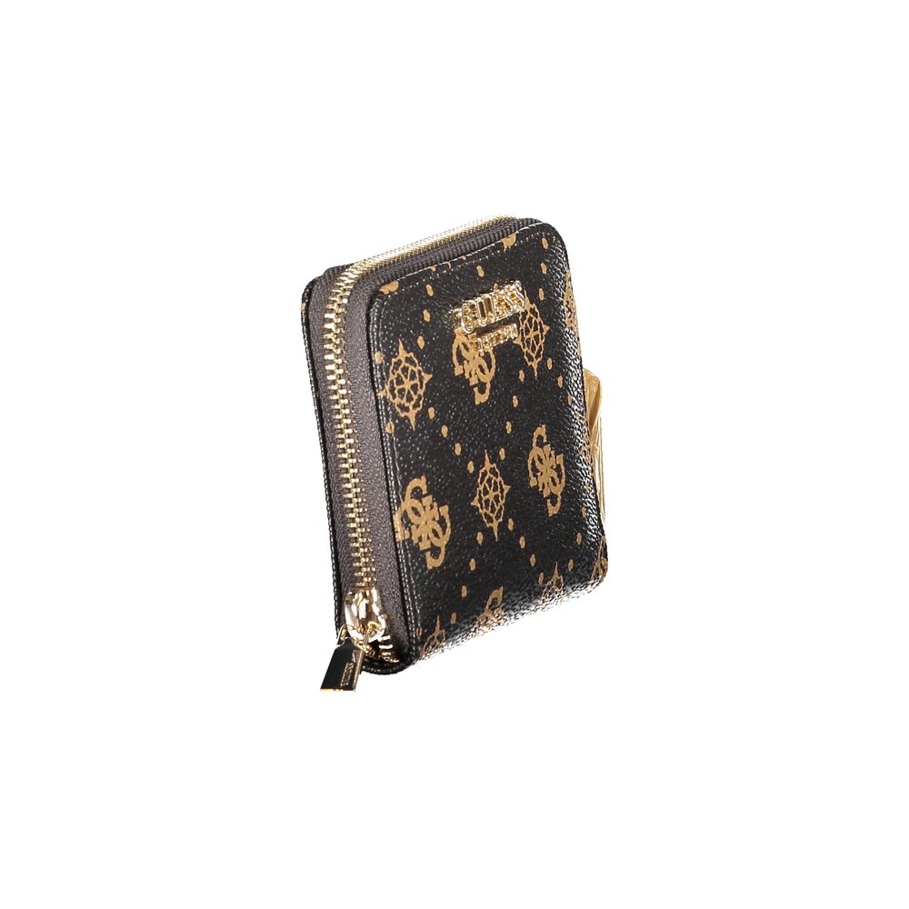 Guess Jeans Marrone Poliuretano Women Wallet | Regal Royce