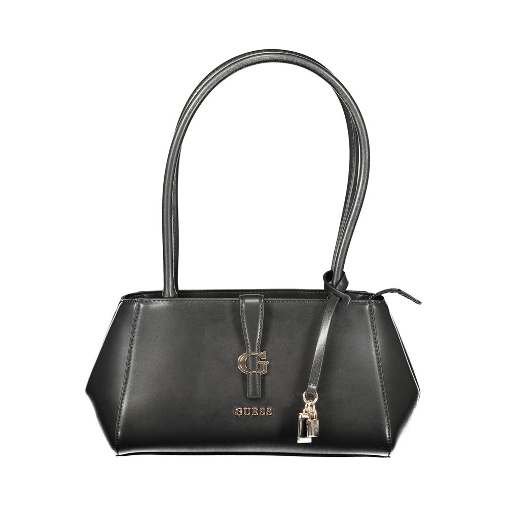 Guess Jeans Nero Poliuretano Donna Shoulder Bag | Regal Royce