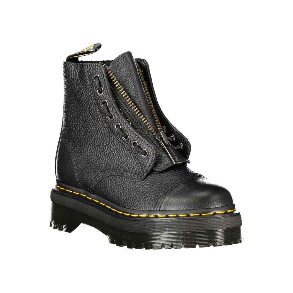Dr. Martens Black Leather Unisex Ankle Boot | Regal Royce