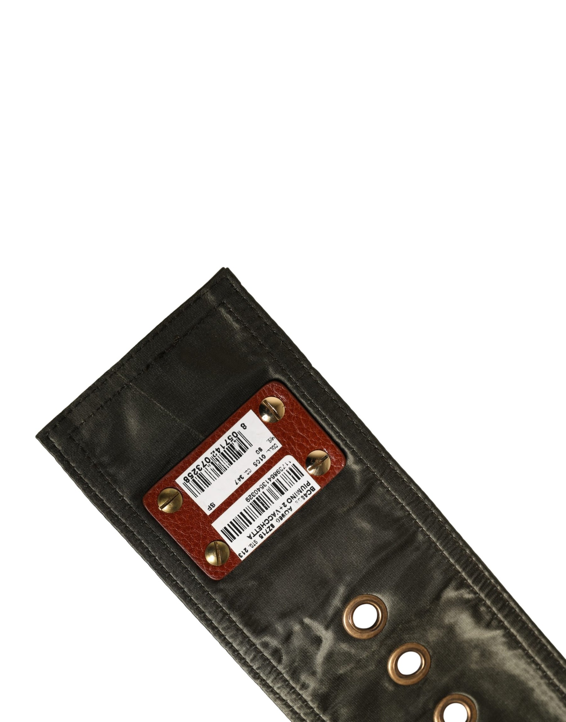 Dolce & Gabbana Men Black Wide Leather DG Metal Buckle Belt | Regal Royce