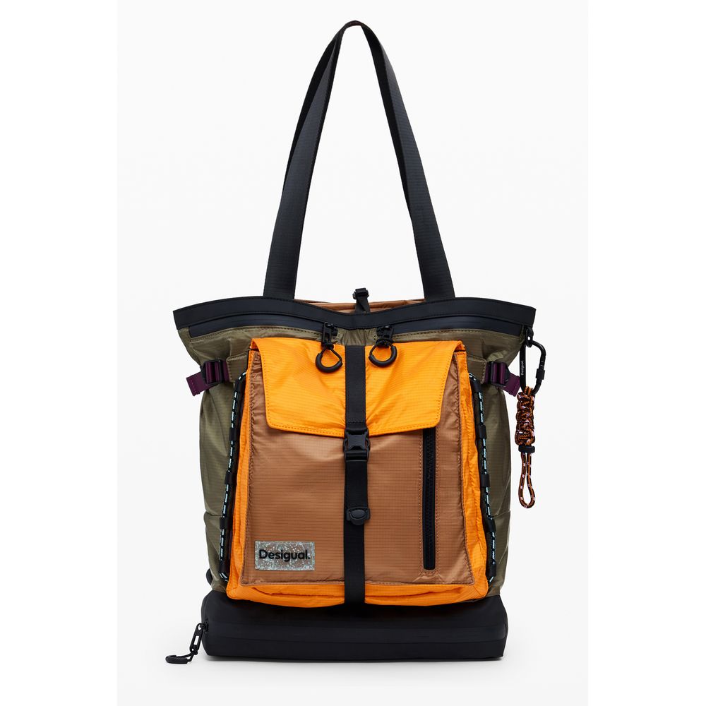 Desigual Green Polyester Women Backpack | Regal Royce