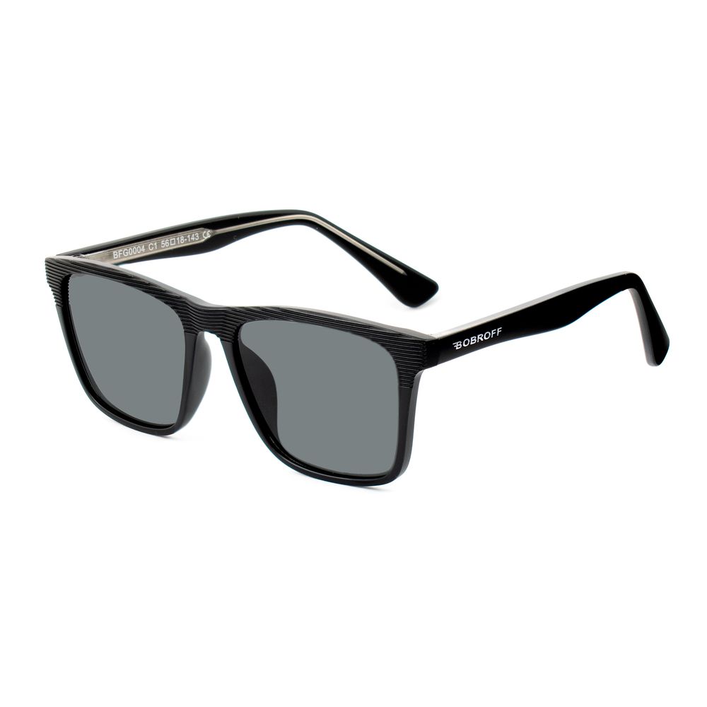 Bobroff Black Acetate Sunglasses | Regal Royce