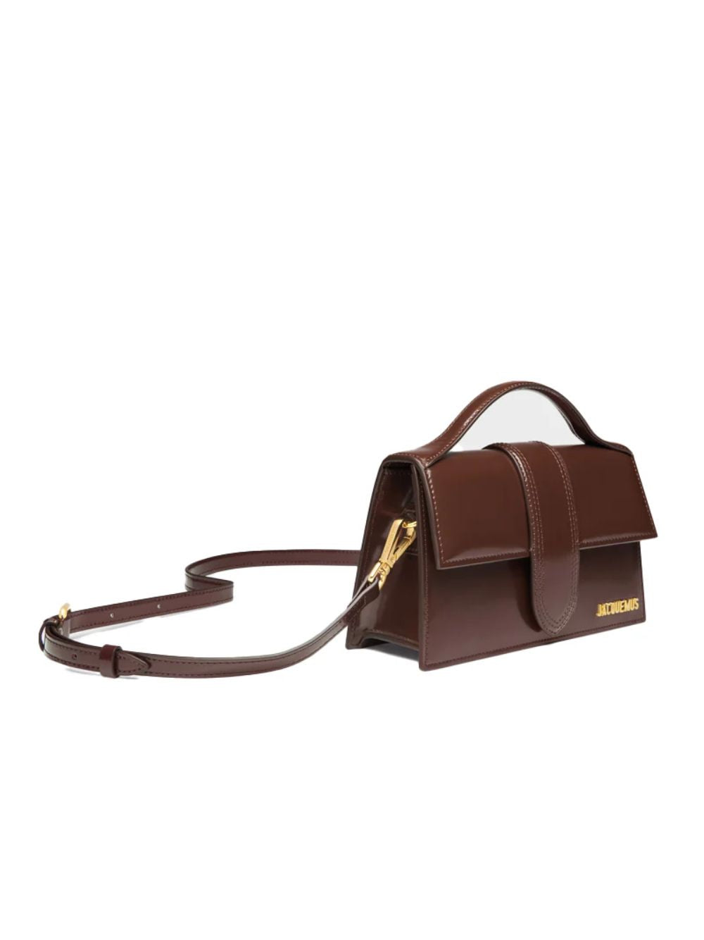 Jacquemus Midnight brown Leather Le Grand Bambino Handbag | Regal Royce