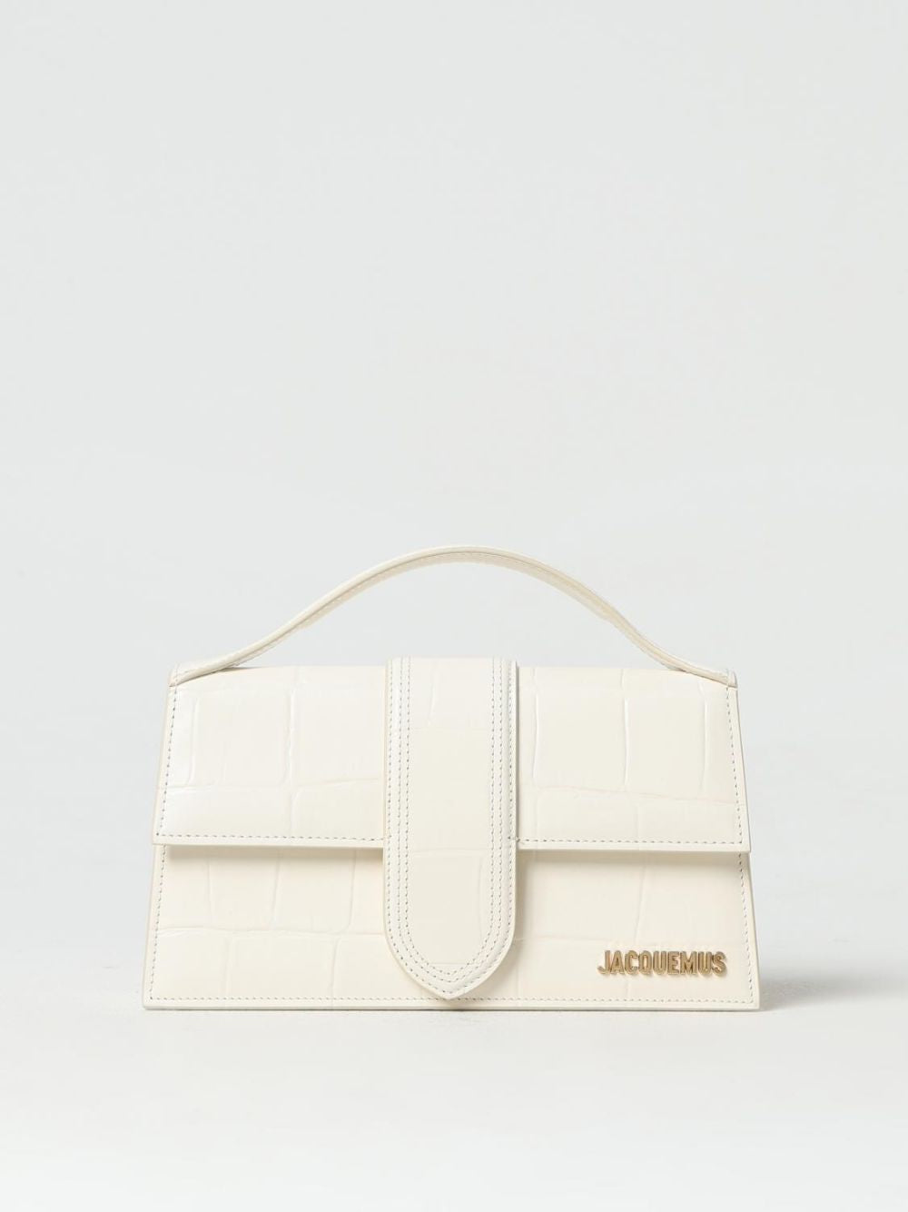 Jacquemus Ivory Cocco Le Grand Bambino Handbag | Regal Royce