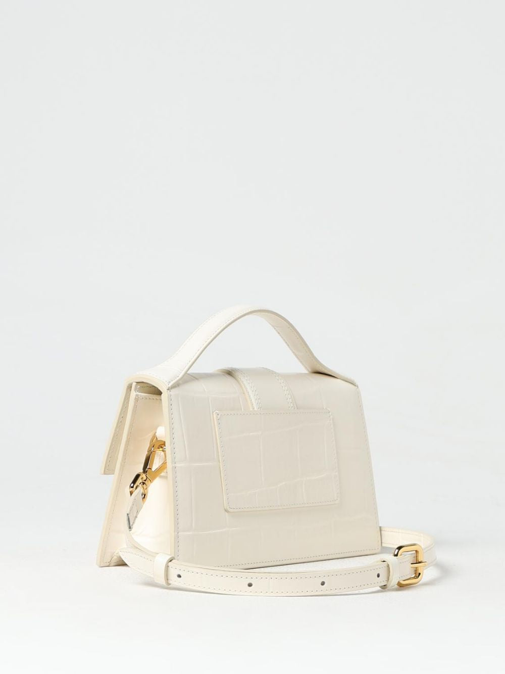 Jacquemus Ivory Cocco Le Grand Bambino Handbag | Regal Royce