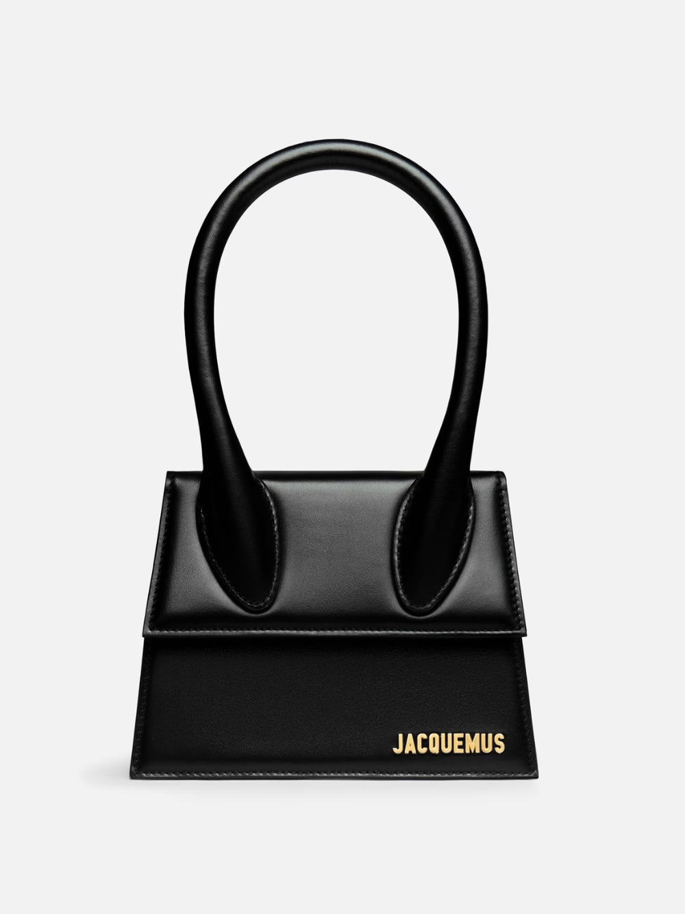 Jacquemus Black  leather Le Chiquito moyen bag | Regal Royce