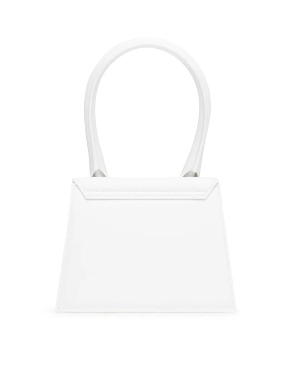 Jacquemus White Leather Le Chiquito moyen bag | Regal Royce