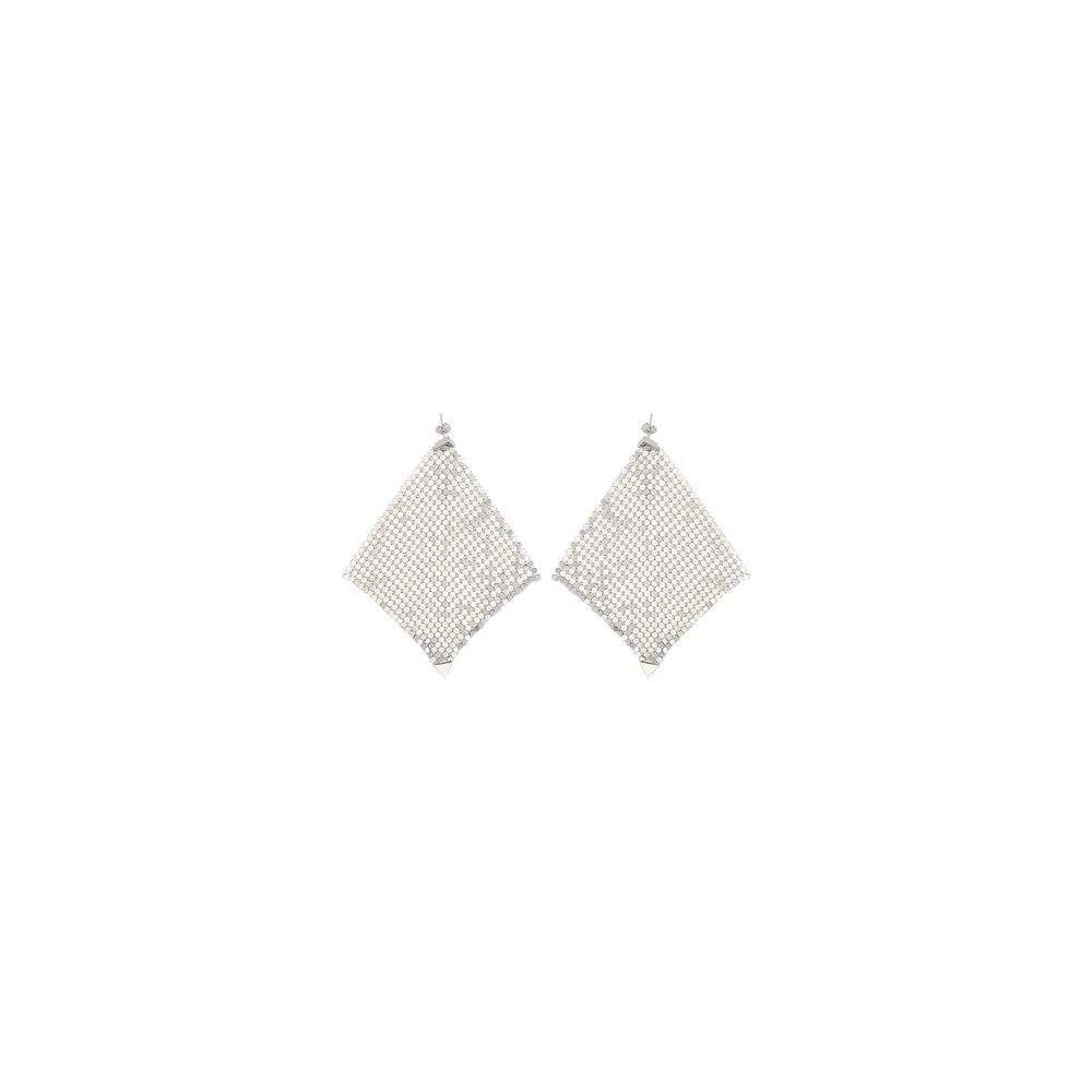 Rabanne Silver Brass Earrings | Regal Royce