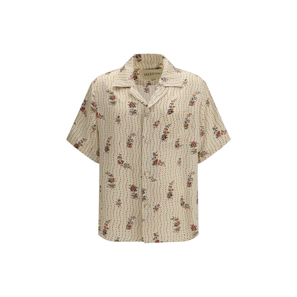 Valentino Multicolor Silk Pattern Shirt | Regal Royce