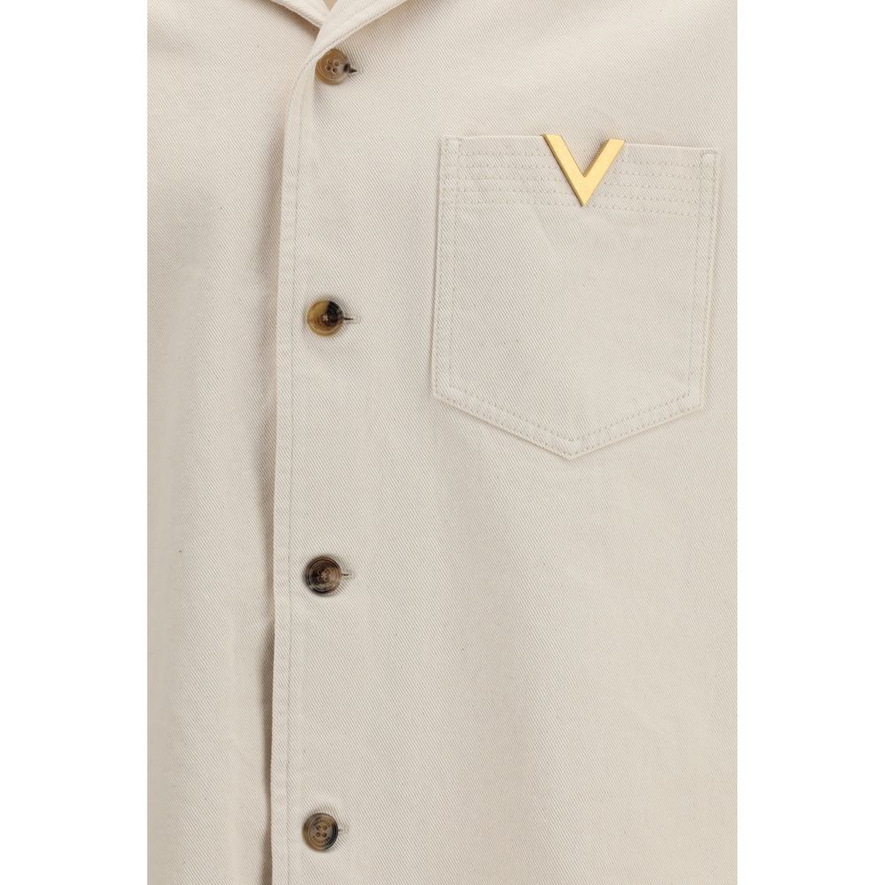 Valentino Beige Denim Shirt | Regal Royce