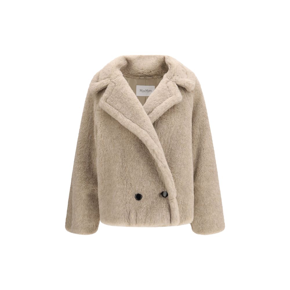 Max Mara Beige Alpaca Vicugna Pacos Coat | Regal Royce