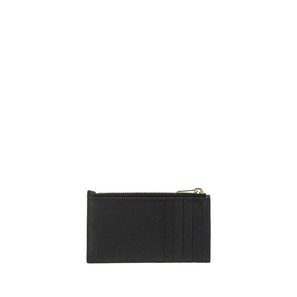 Saint Laurent Black Calf Leather Bos Taurus Wallet | Regal Royce
