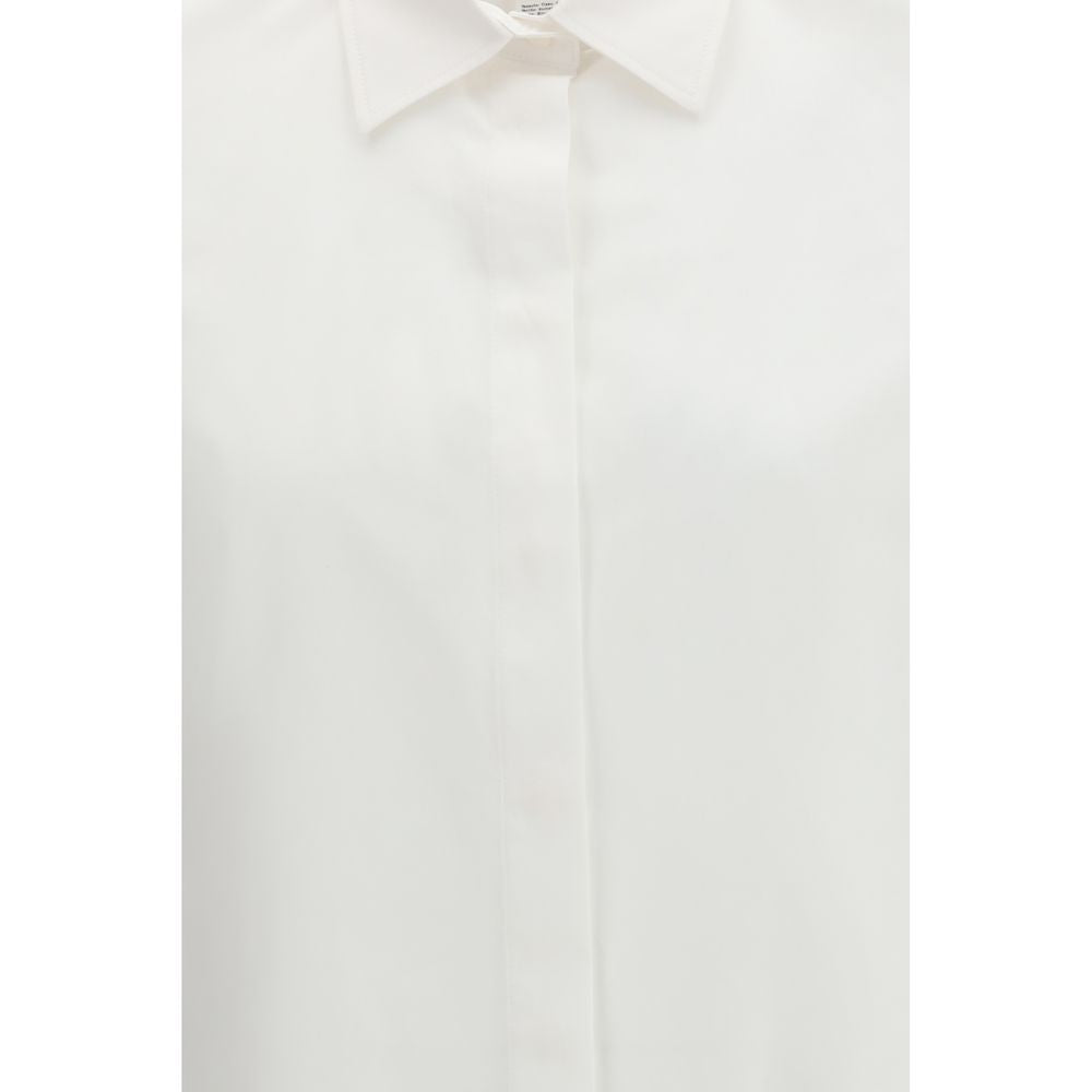 Max Mara White Cotton Dress Shirt | Regal Royce
